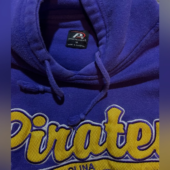 East Carolina University Pirates • Hooded Sweatshirt • Sz Medium - Picture 3 of 3
